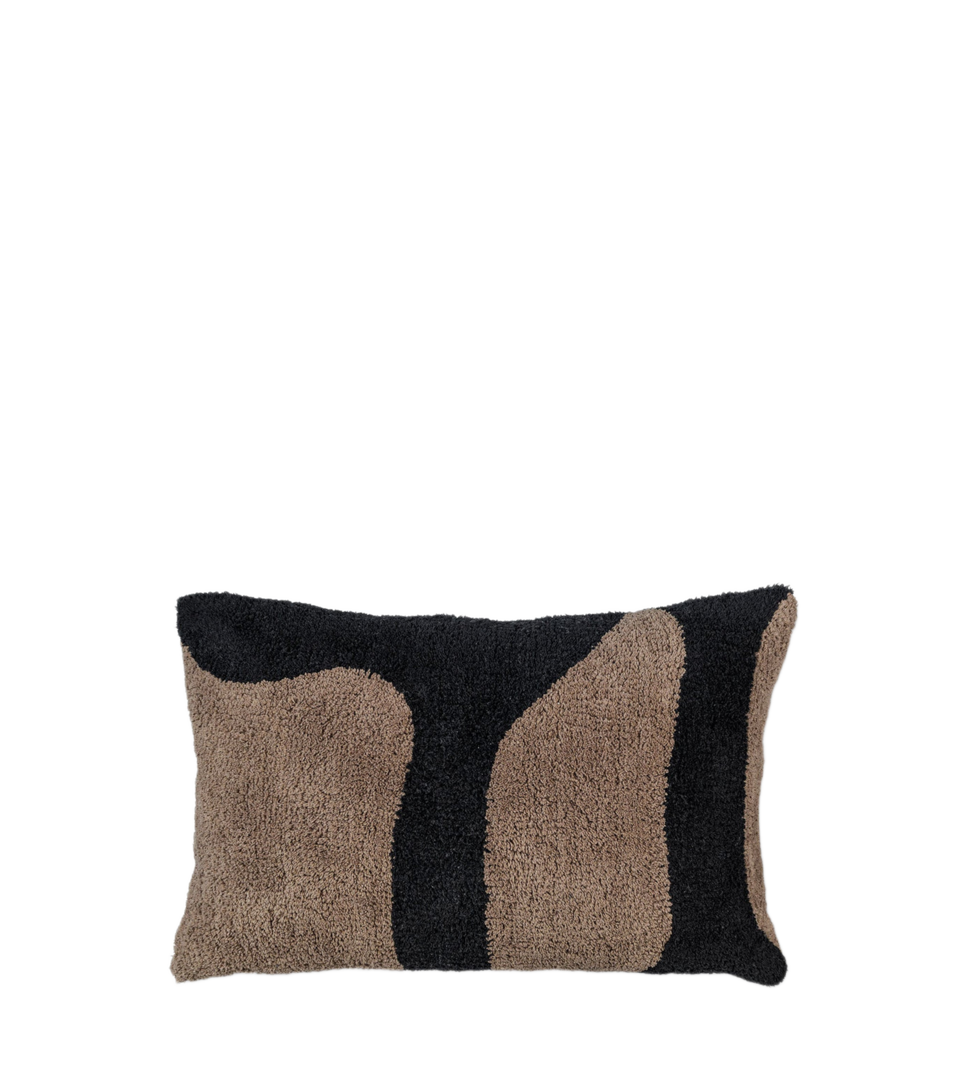 figura tufted cushion - brown