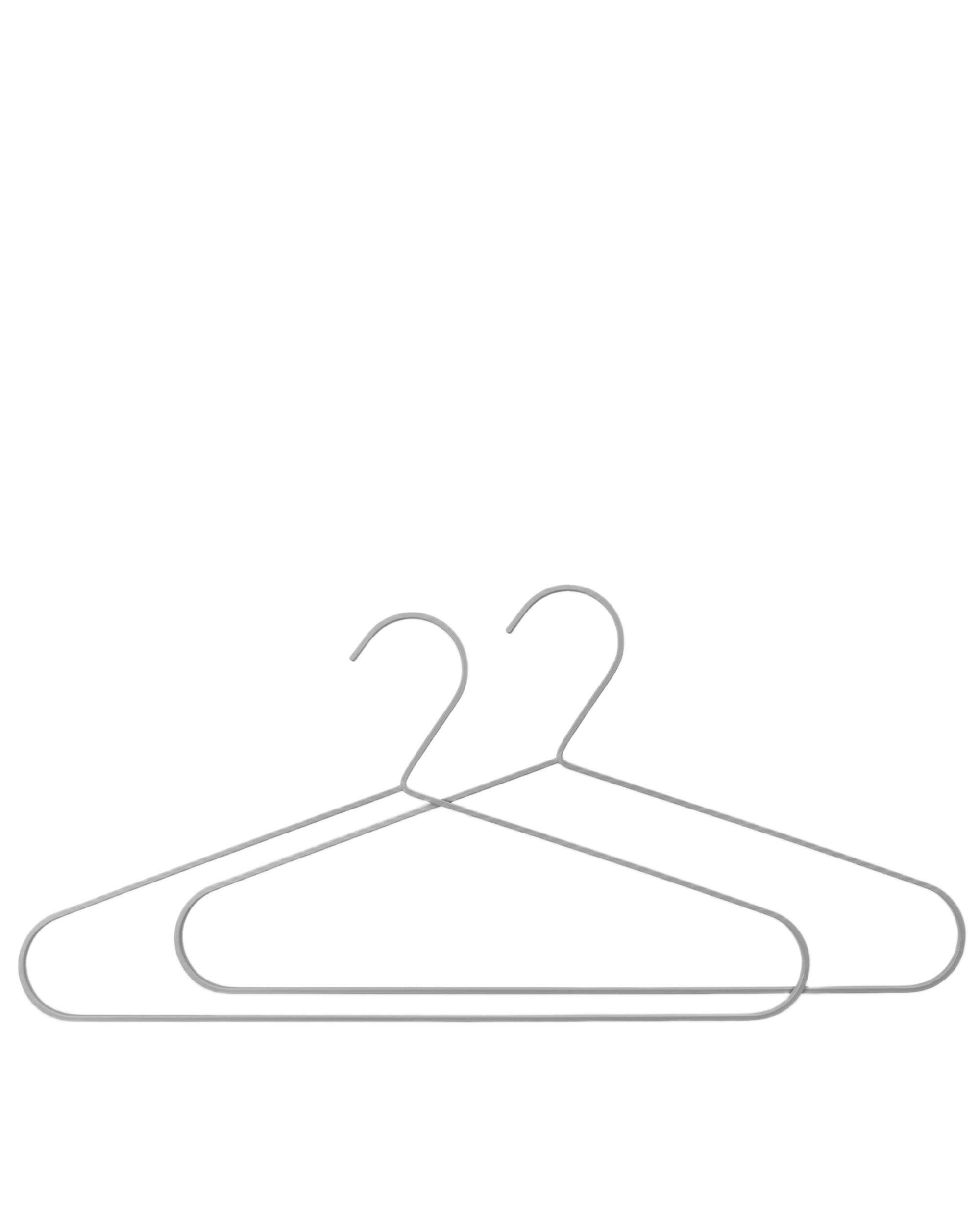 hang it hanger 2pack - brushed steel 