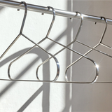 hang it hanger 2pack - brushed steel 