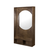 show me mirror - dark oiled large 