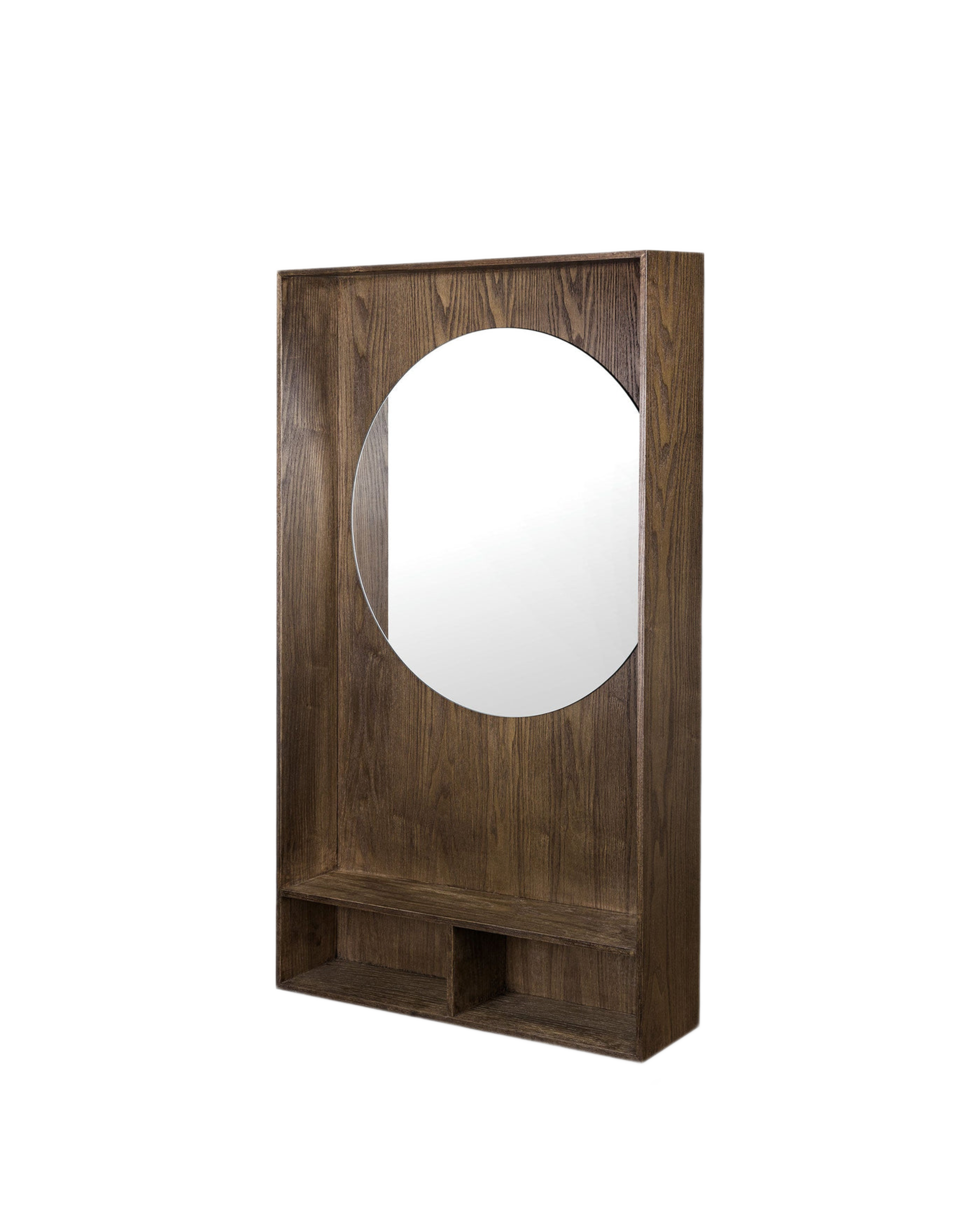 show me mirror - dark oiled large 