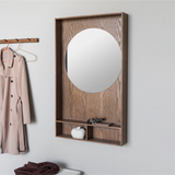 show me mirror - dark oiled large 