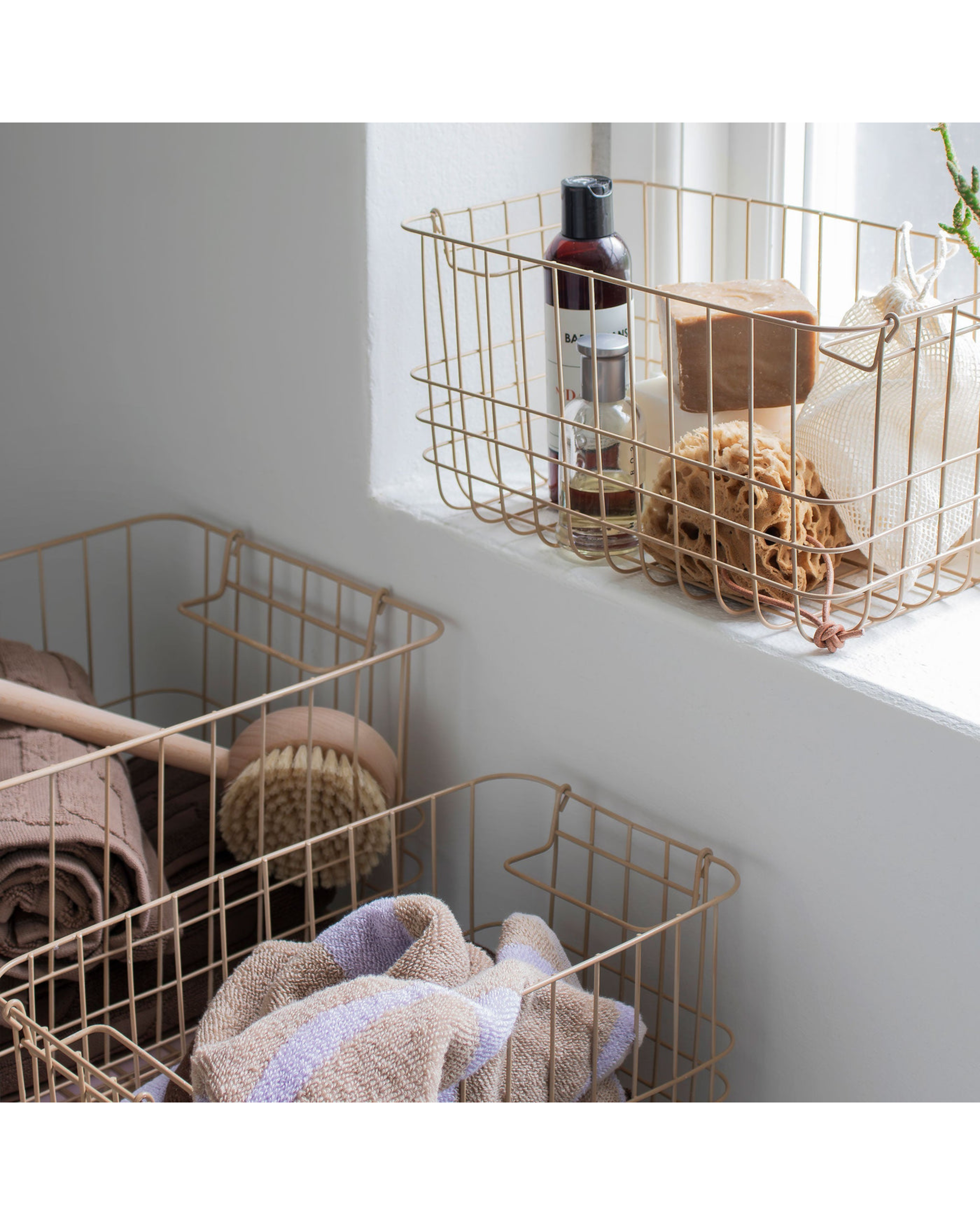 store it basket - sand medium