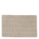 tile stone bath mat - sand off/white 