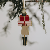 christmas ornament - christmas girl