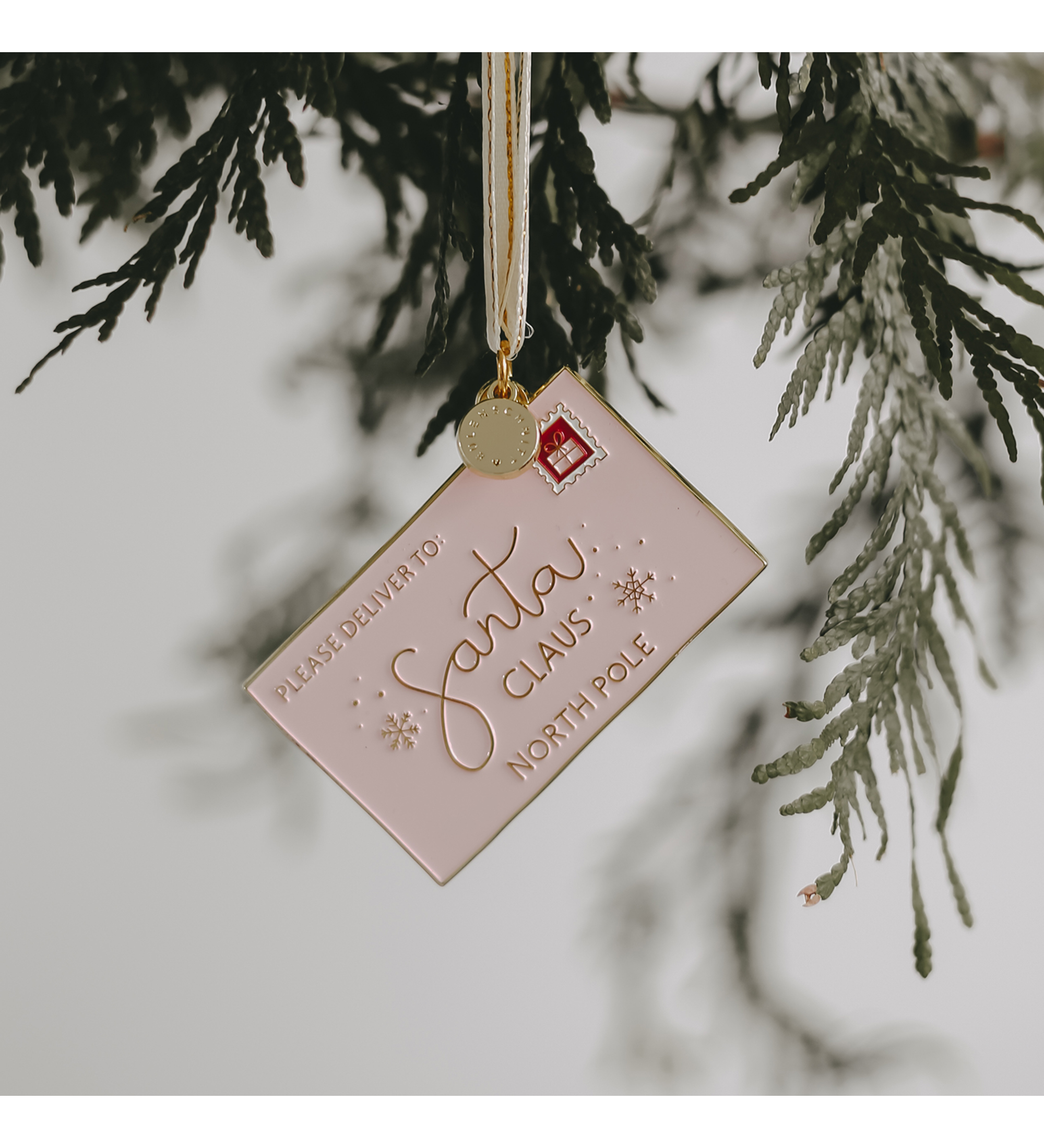 christmas ornament - christmas letter