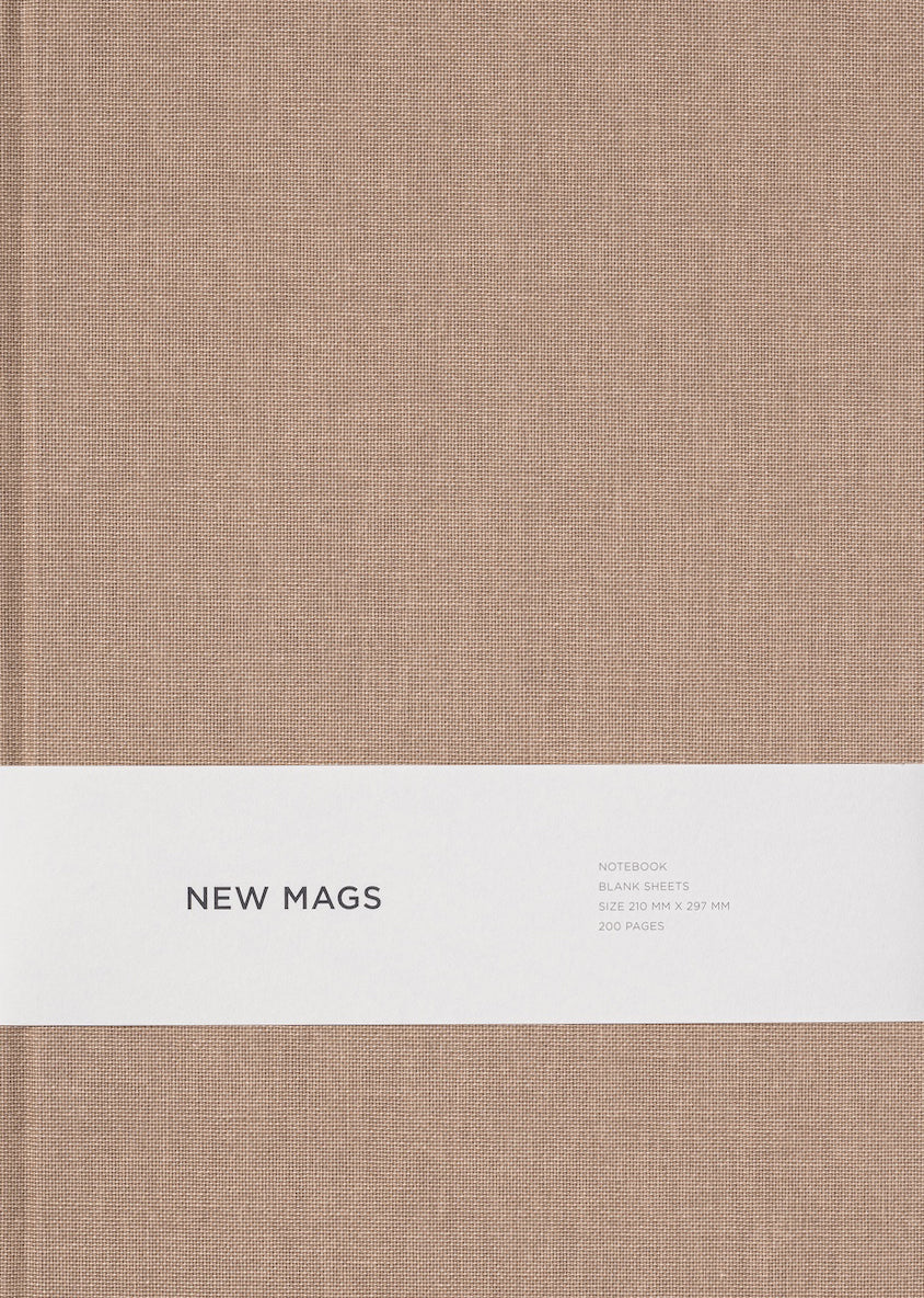 notebook sand a4 harcover blank