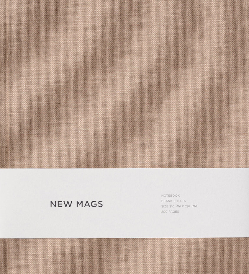 notebook sand a4 harcover blank
