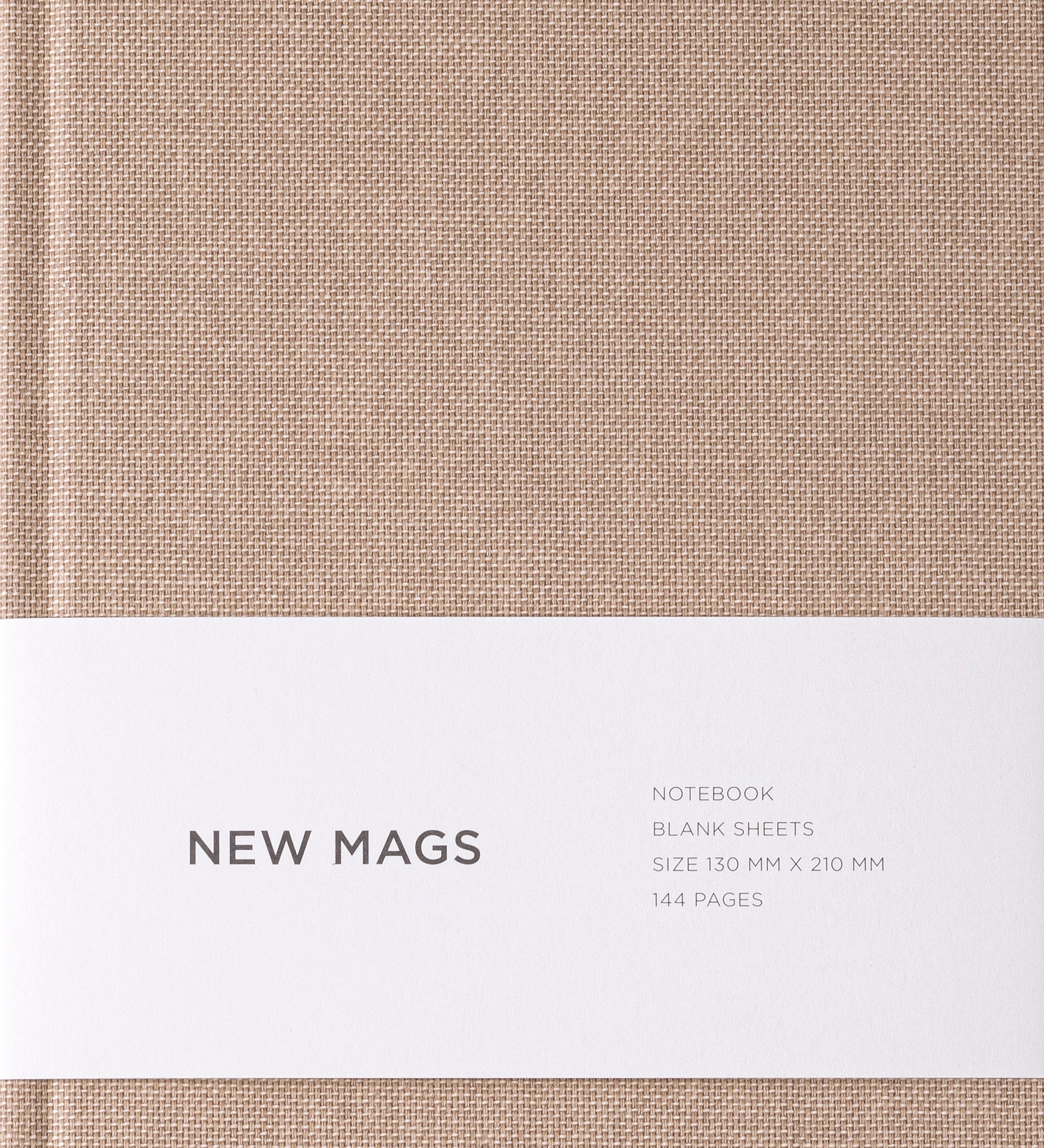 notebook sand a5 harcover blank