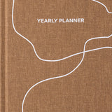 yearly planner brown