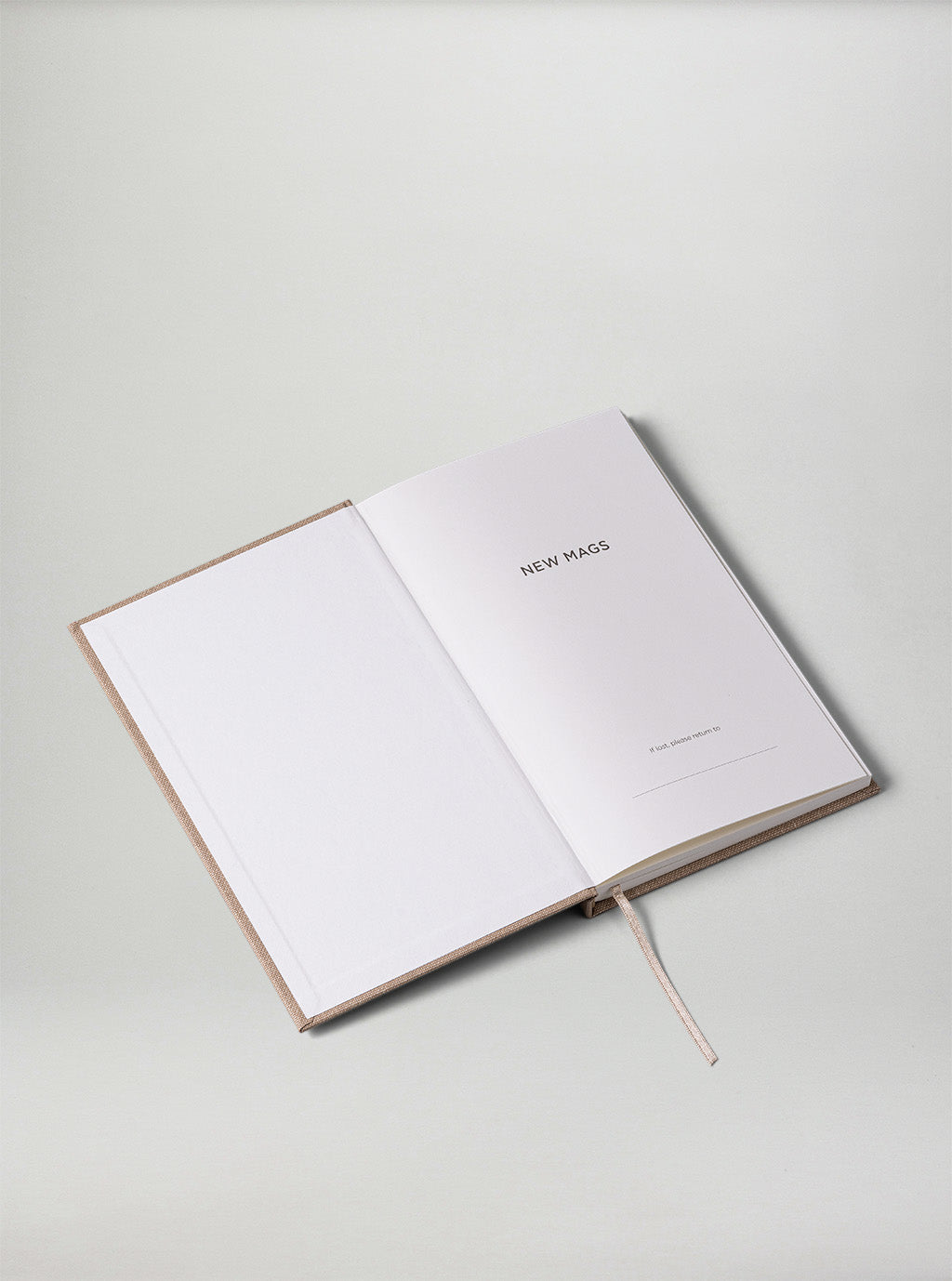 notebook sand a5 harcover blank