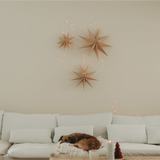 paper star - brown large