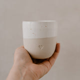 mini cup - heart