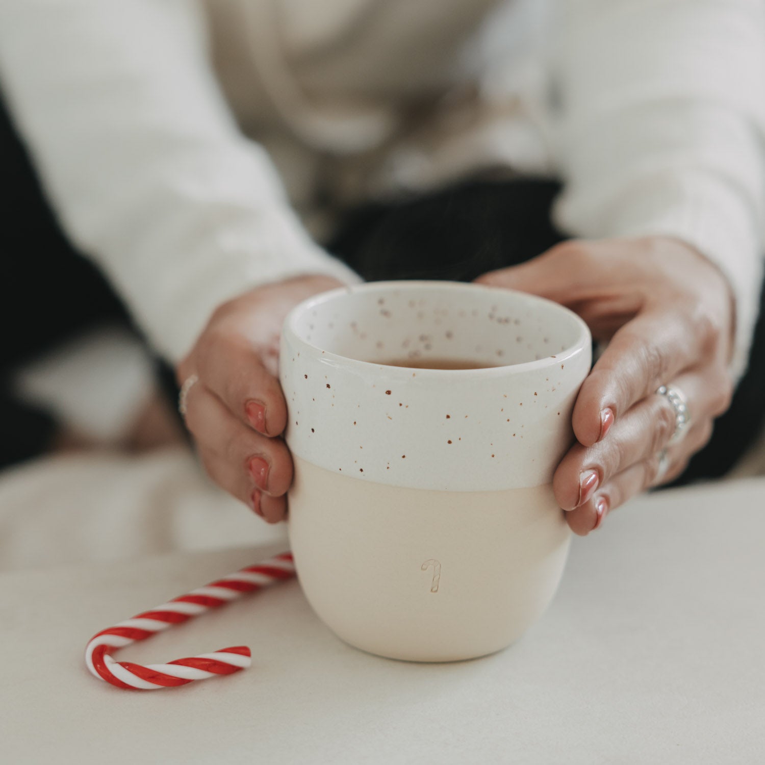 cup - candy cane