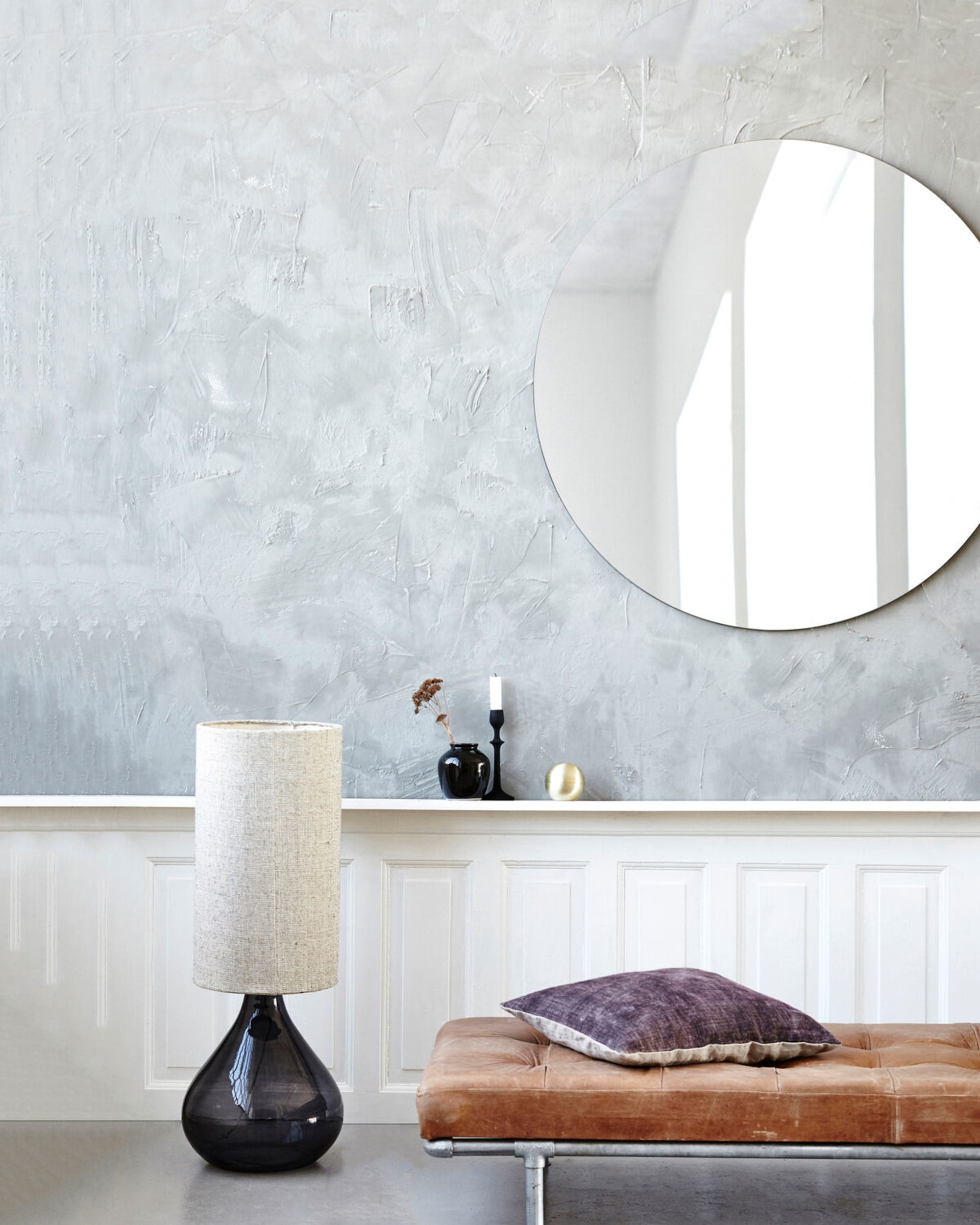 walls mirror 110cm - clear