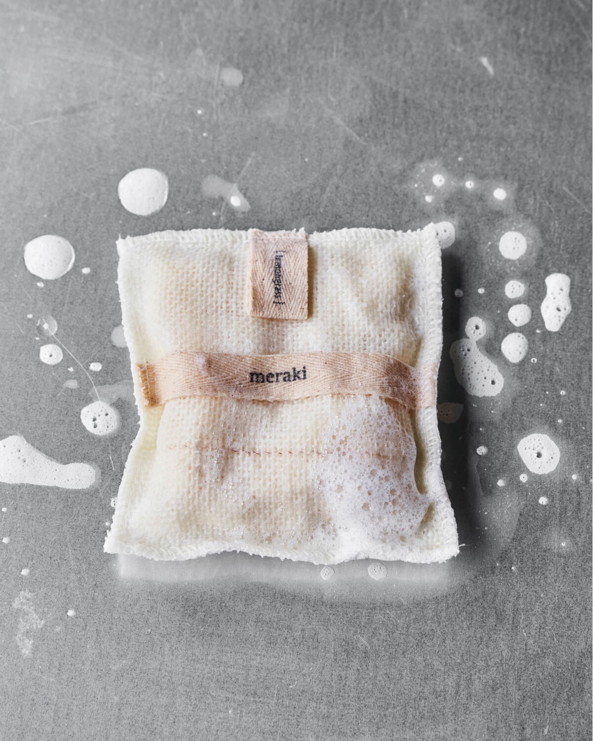 bath mitt - lemongrass 
