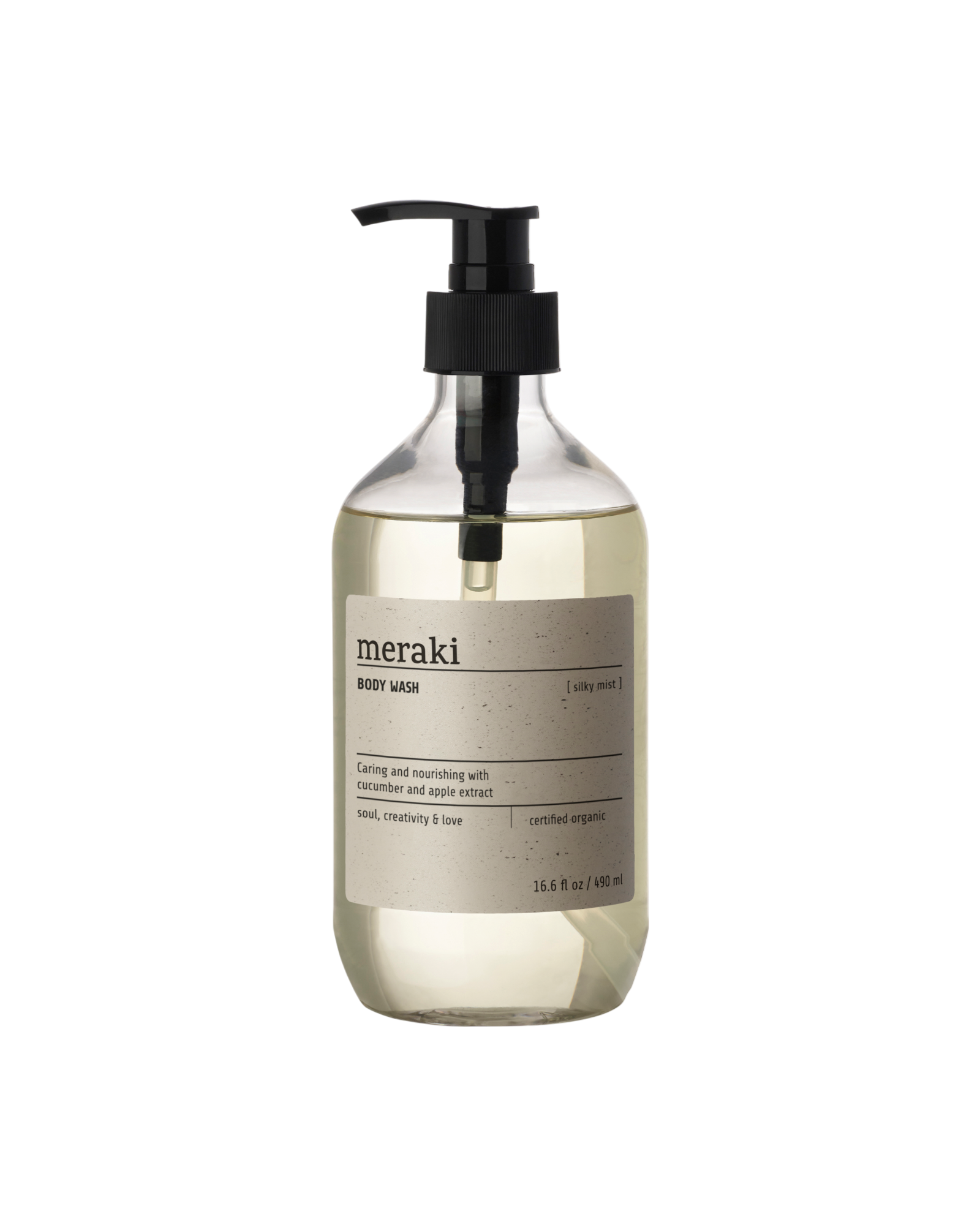 body wash - silky mist 
