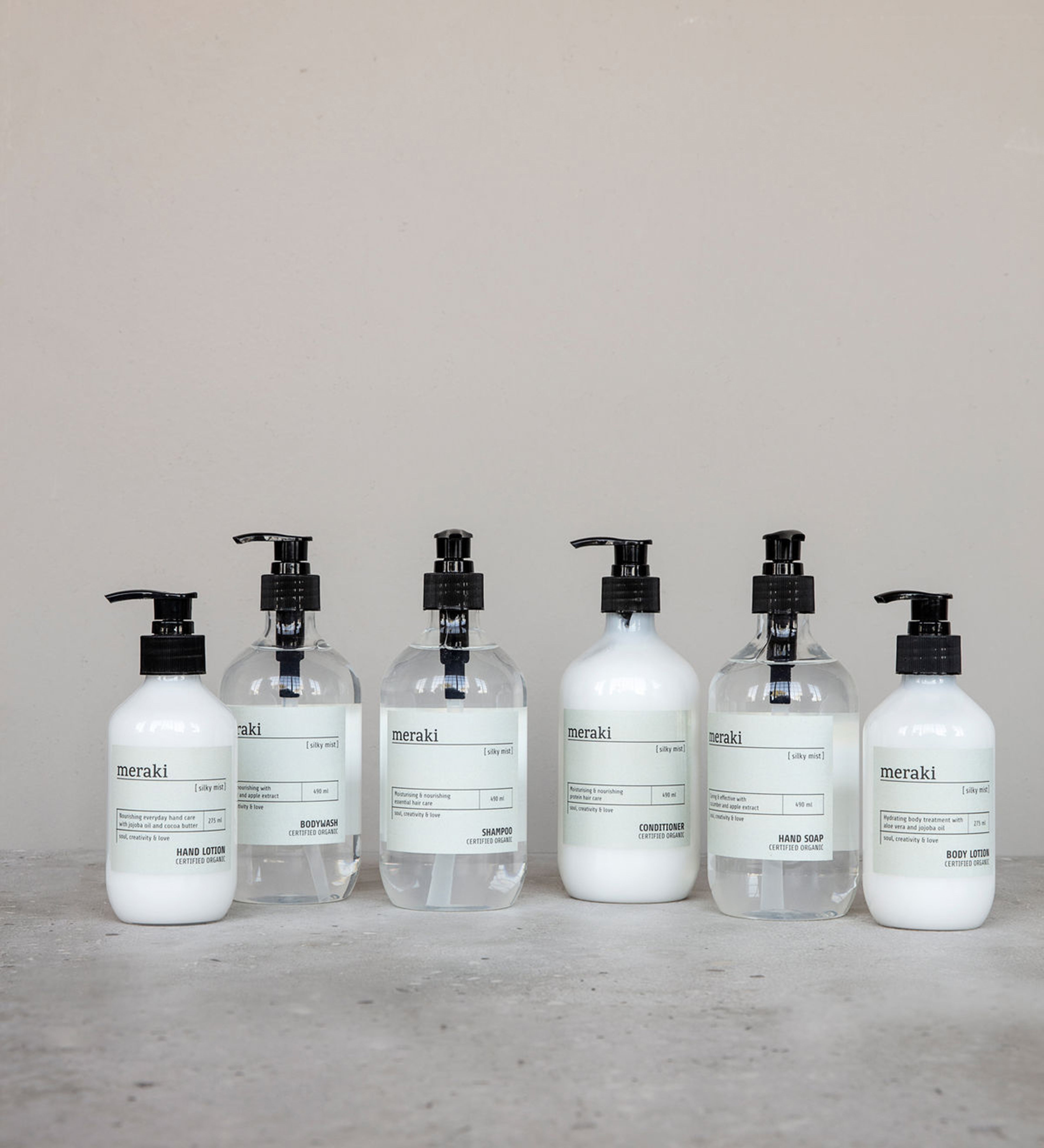 body wash - silky mist 
