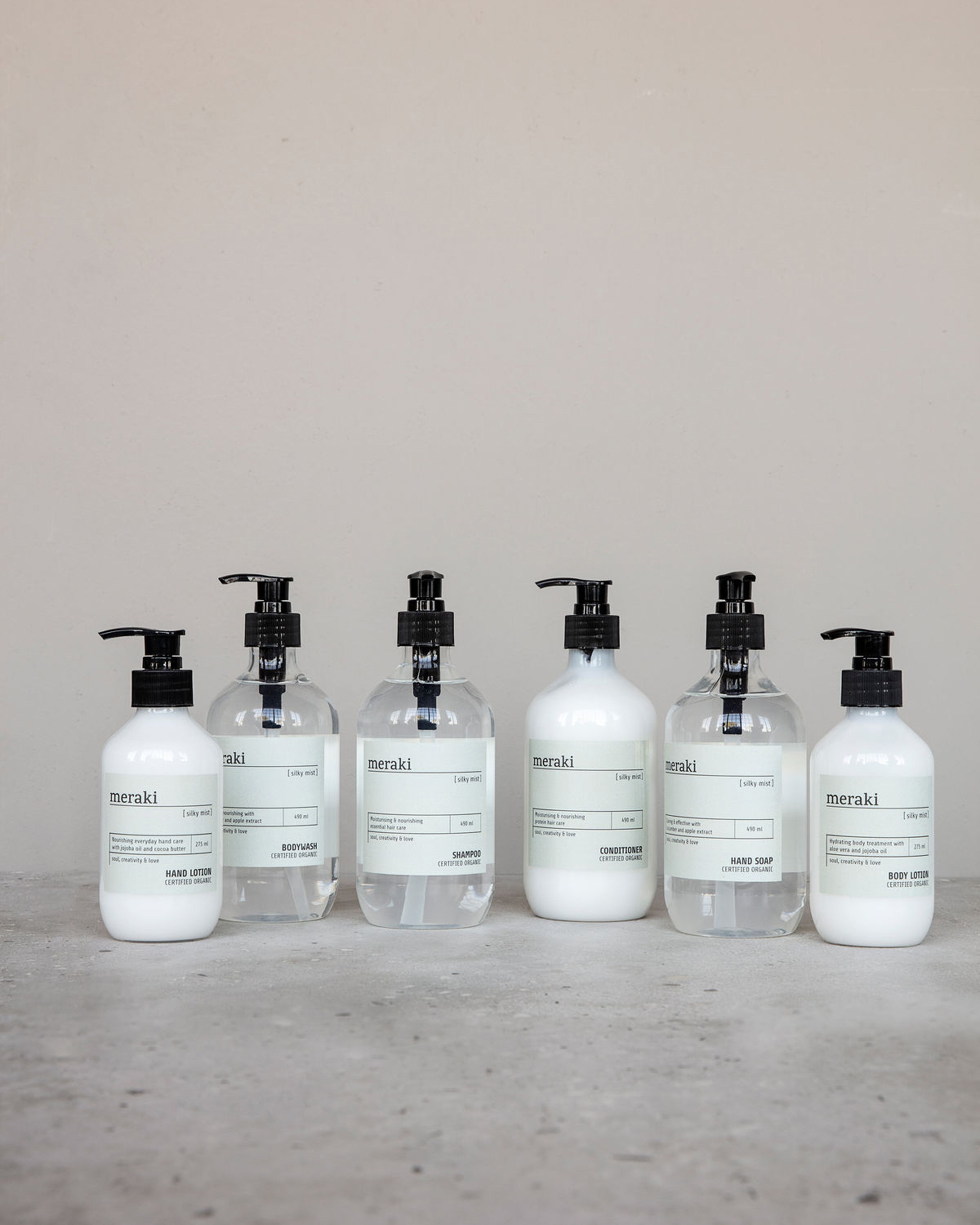 body wash - silky mist 