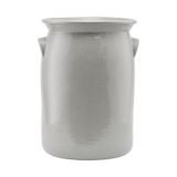 ceramic jar - shellish grey 