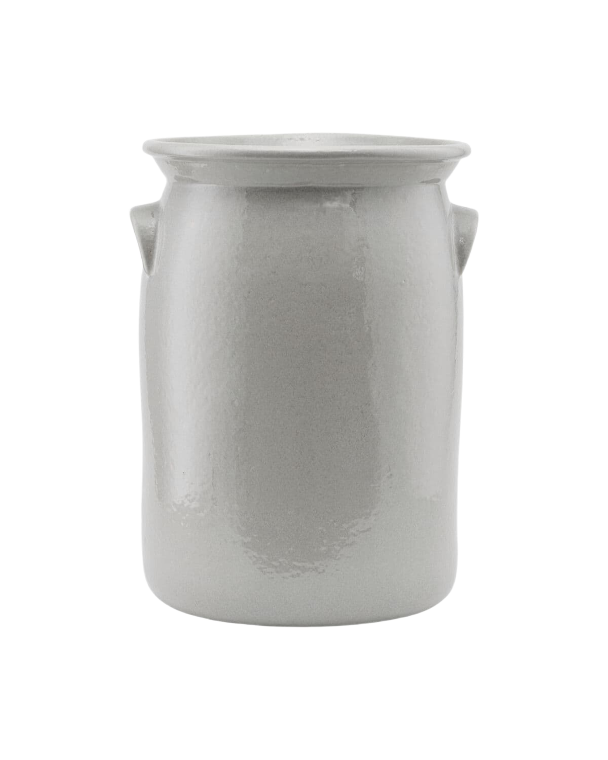 ceramic jar - shellish grey 