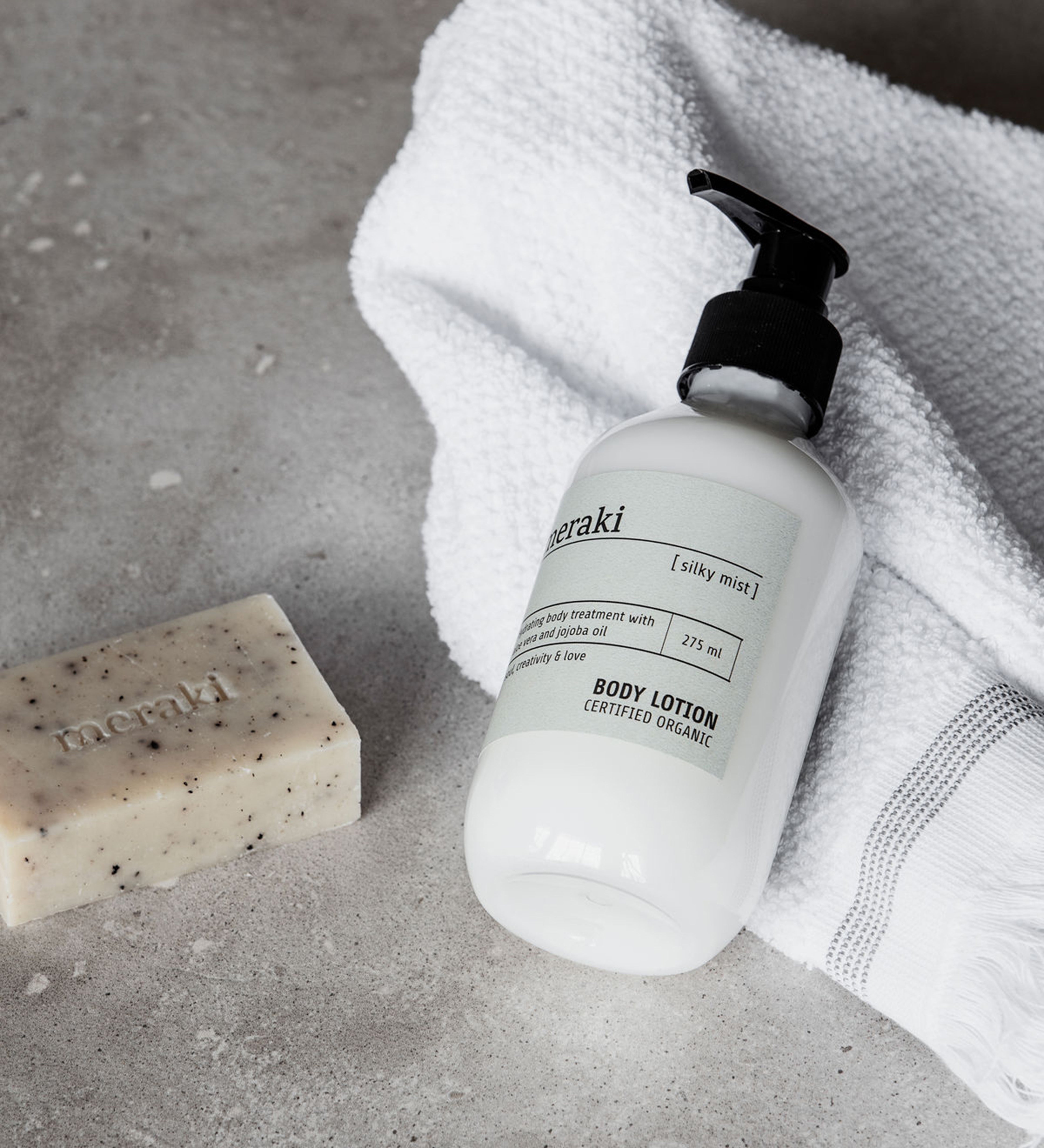 body lotion - silky mist 