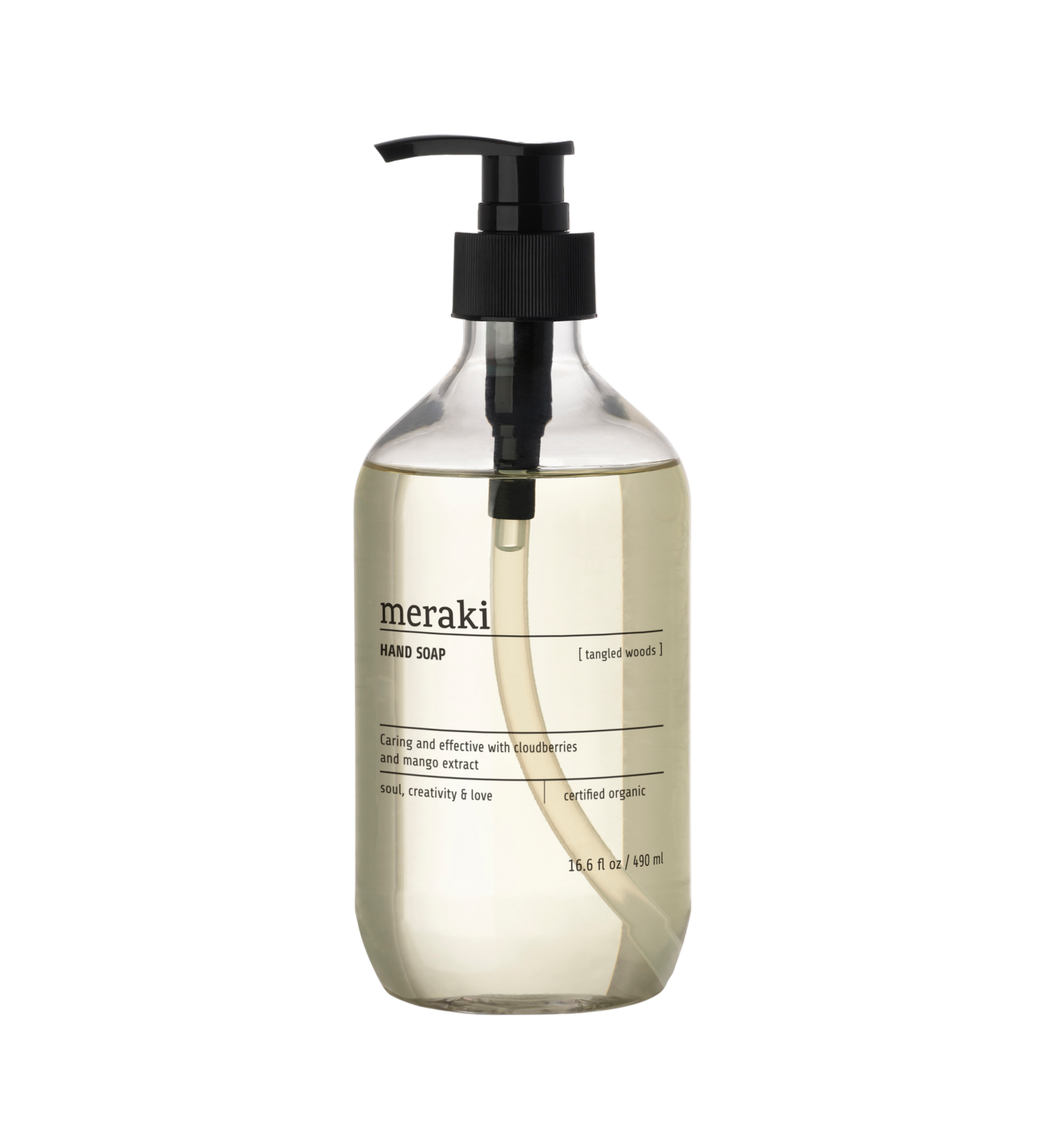 hand soap -  tanlged woods 