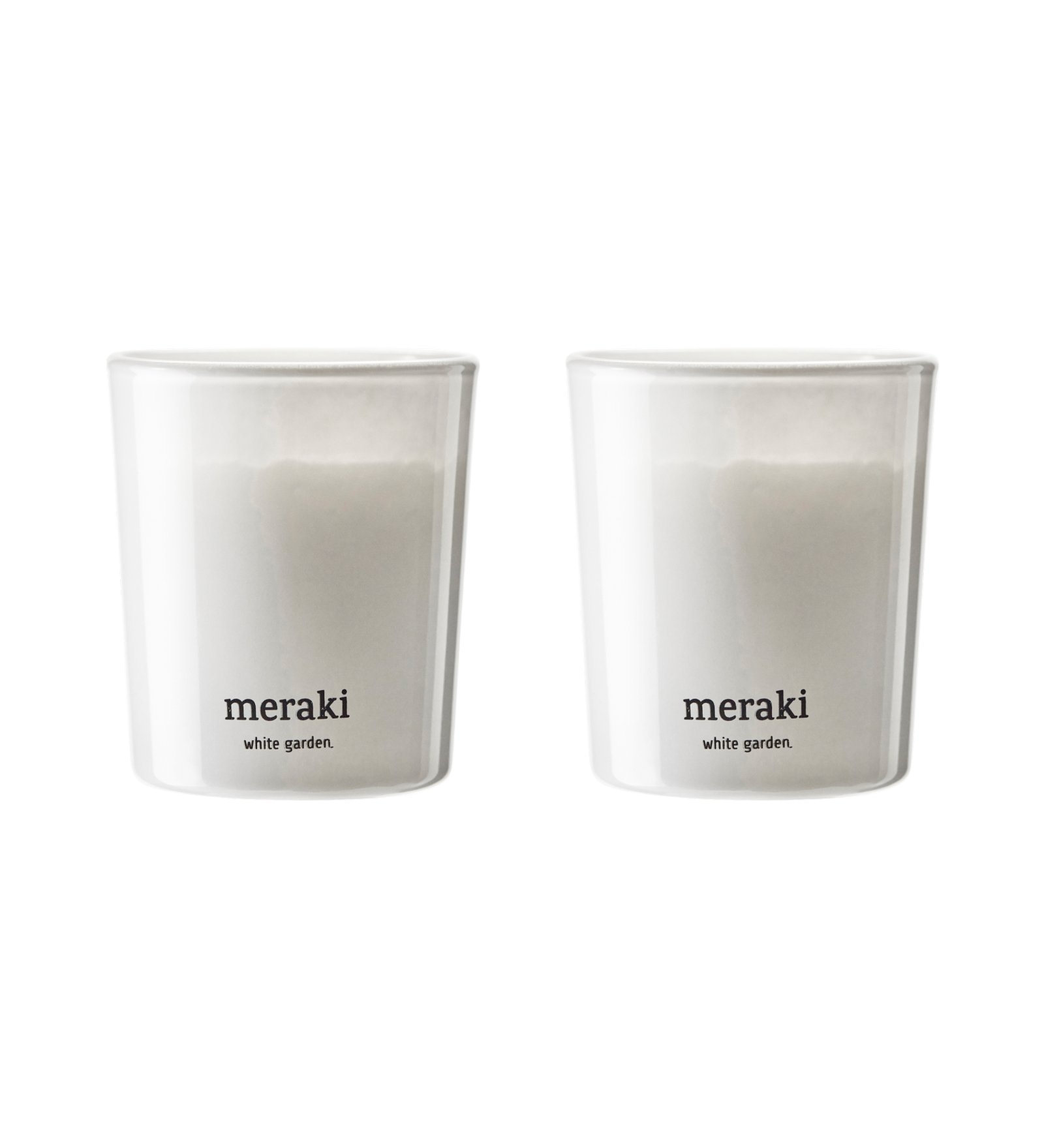 scented candle - white garden