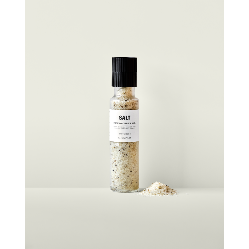 salt - parmesan cheese & basil 