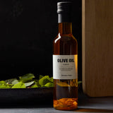 olive oil - garlic 