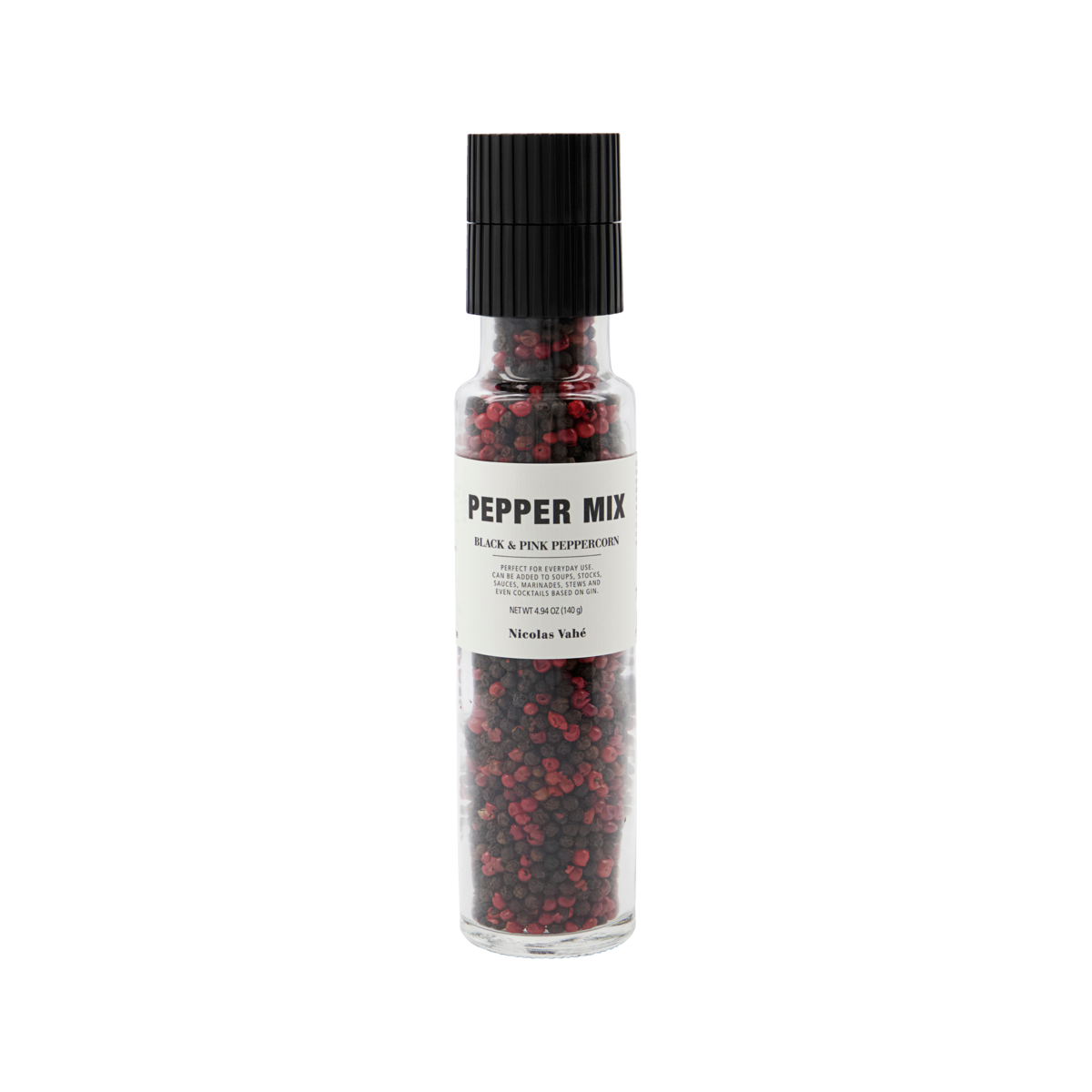 pepper - black & pink mix 