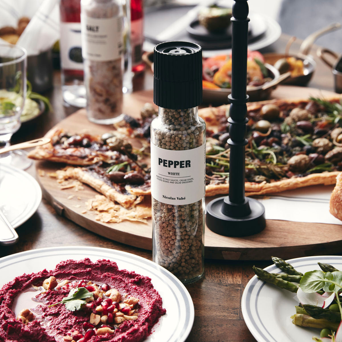pepper - white 