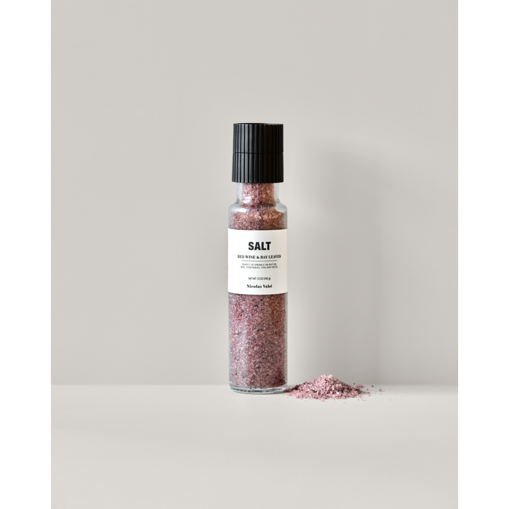 salt - red wine & bay leaves 
