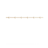 relief - hook rail medium ash