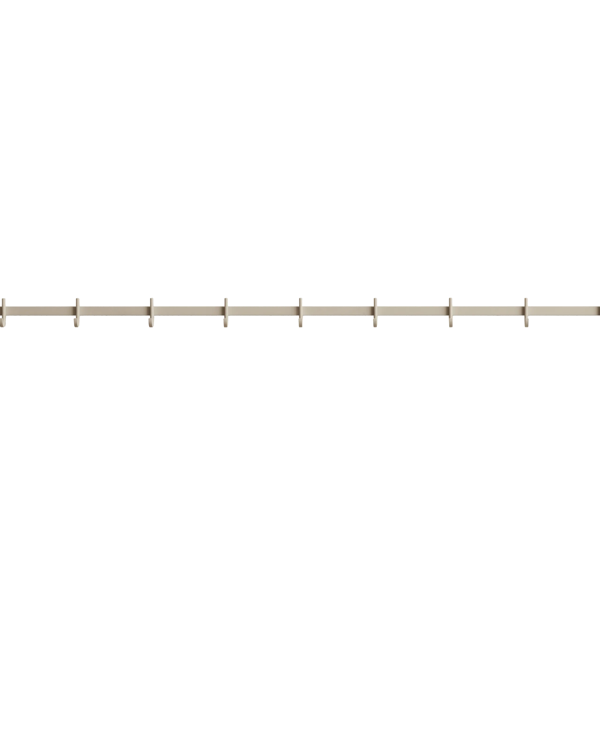 relief - hook rail medium beige