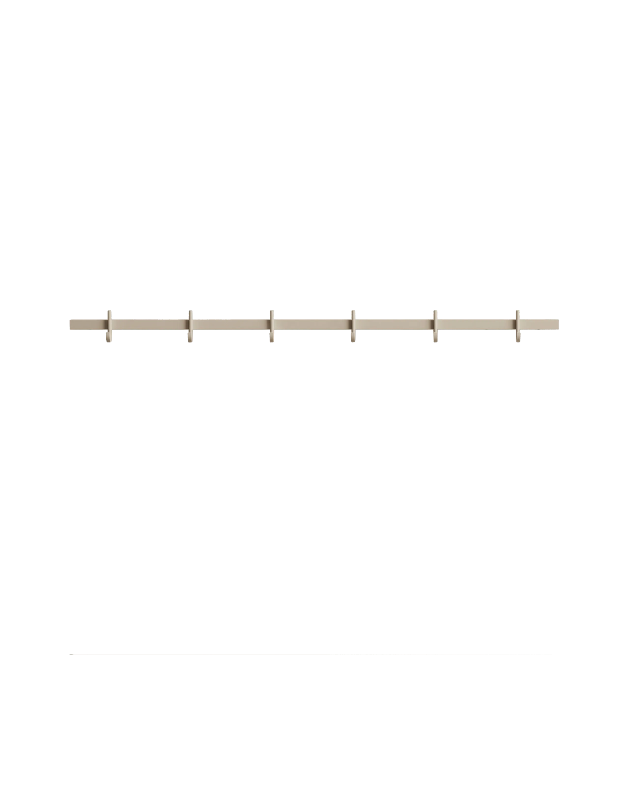 relief - hook rail medium beige