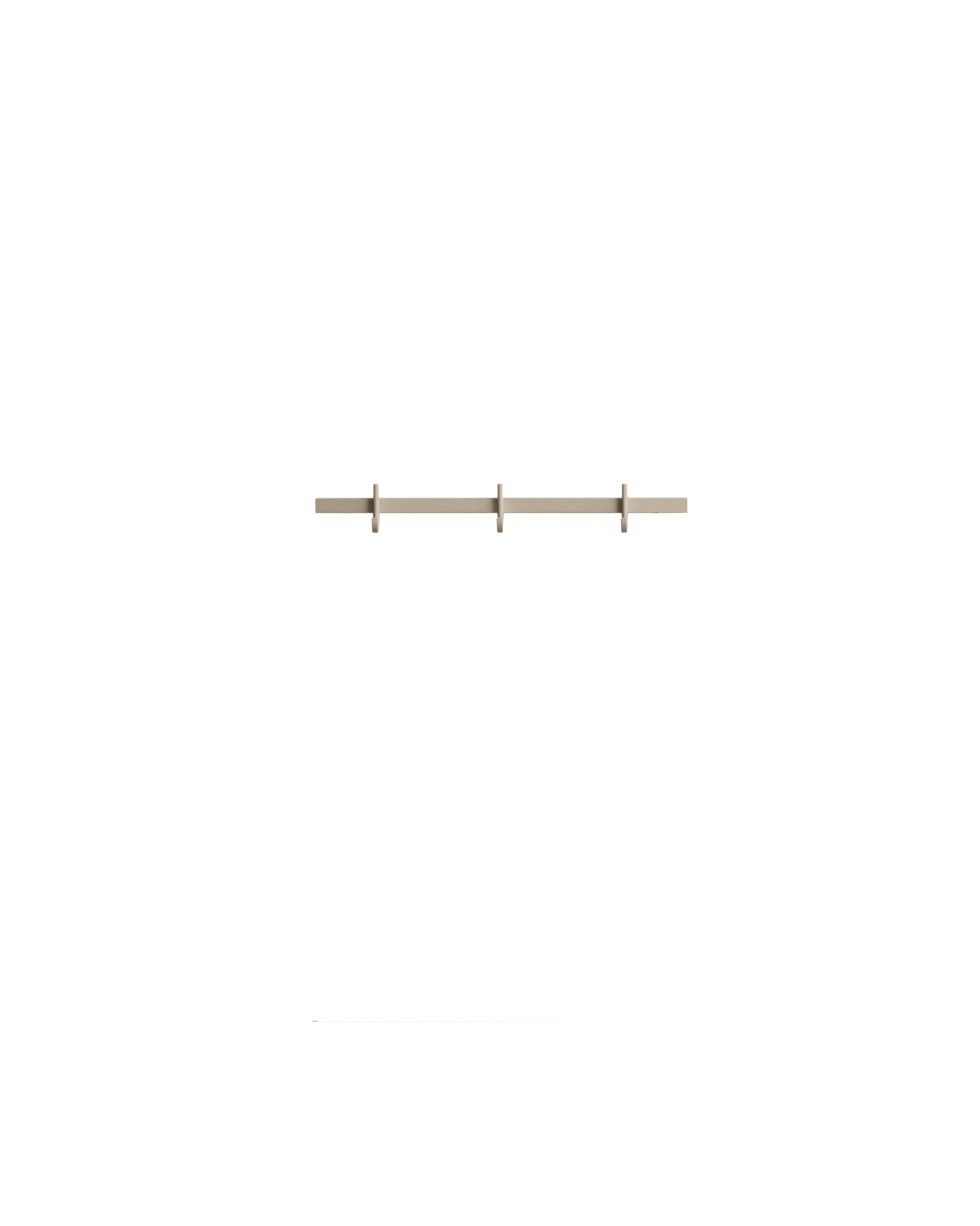 relief - hook rail small beige