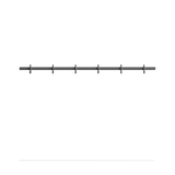 relief - hook rail medium grey