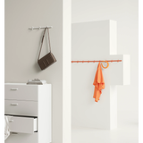 relief - hook rail small white