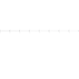 relief - hook rail medium white