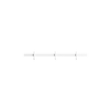 relief - hook rail small white