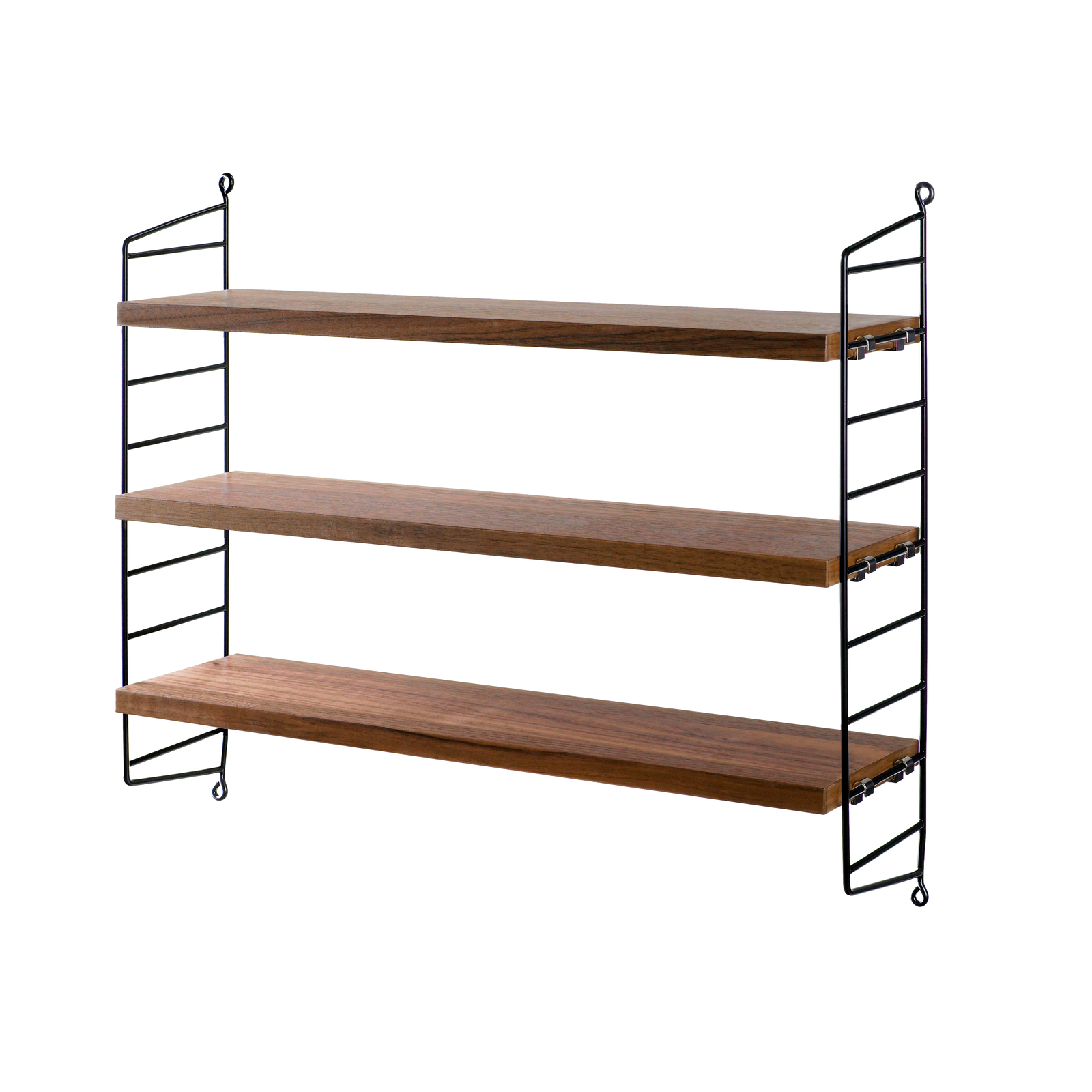 string pocket walnut/black