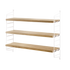 string pocket oak/white