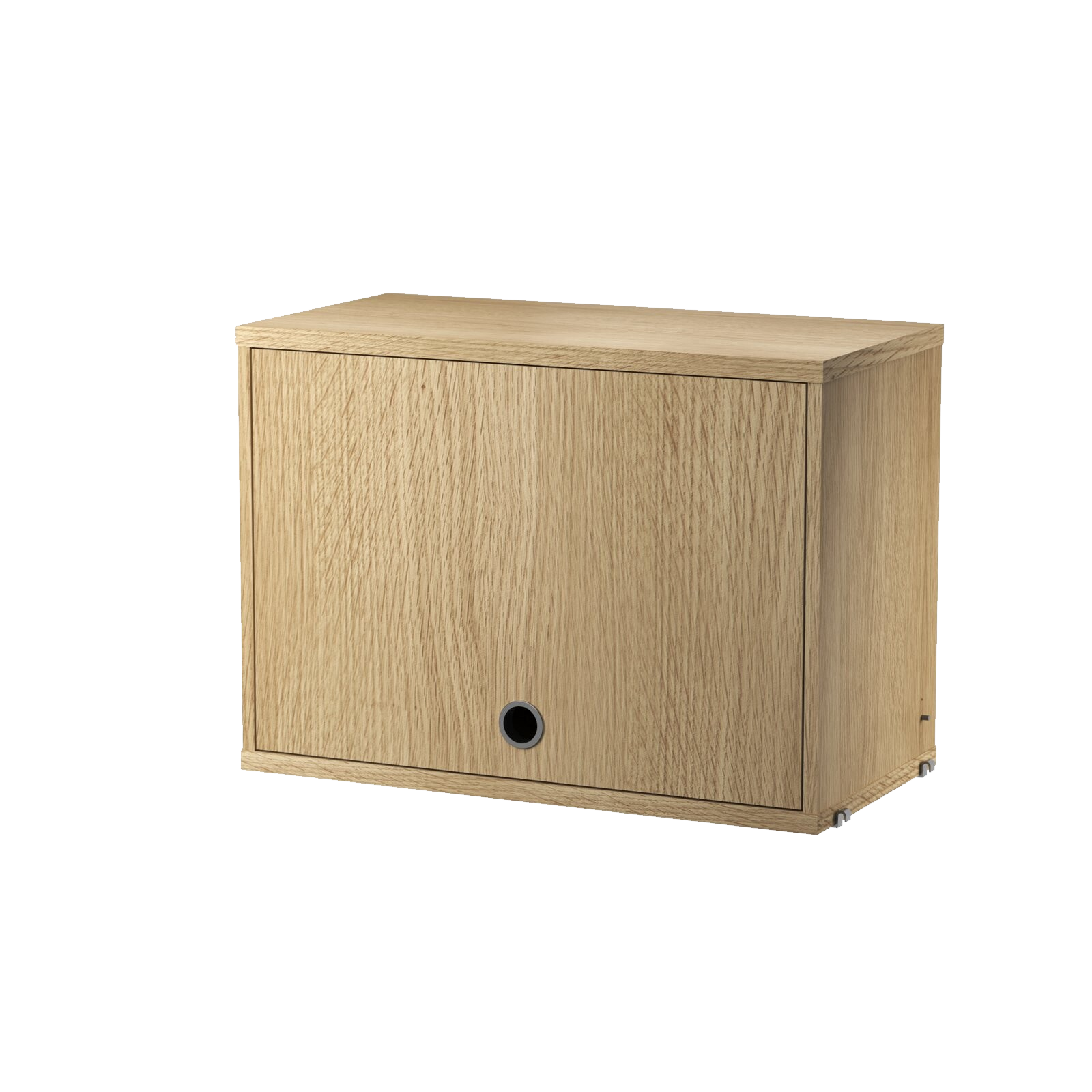 string system schank mit klapptür oak 58/30