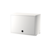 string system schank mit klapptür white 58/30