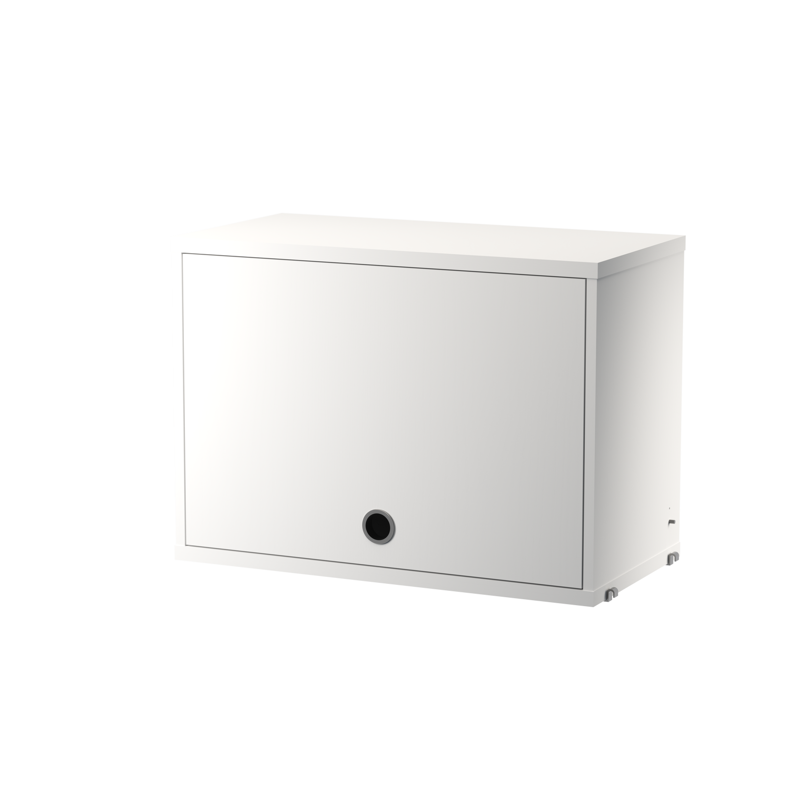 string system schank mit klapptür white 58/30