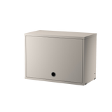 string system schank mit klapptür beige 58/30