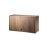 string system schank mit klapptür walnut 78/30