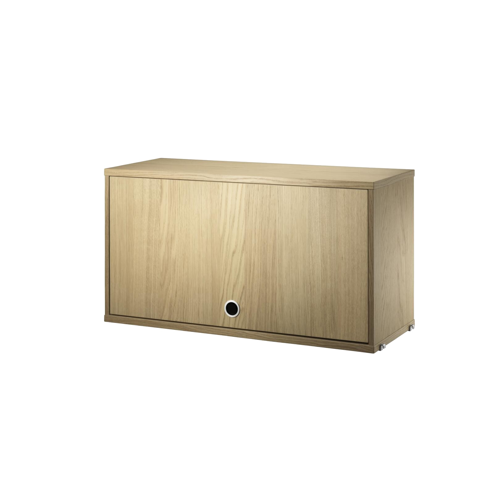 string system schank mit klapptür oak 78/30