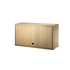 string system schank mit klapptür oak 78/30